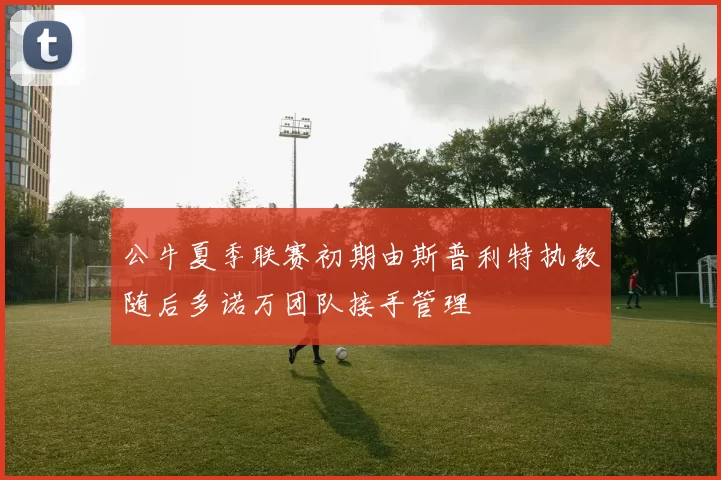 公牛夏季联赛初期由斯普利特执教随后多诺万团队接手管理